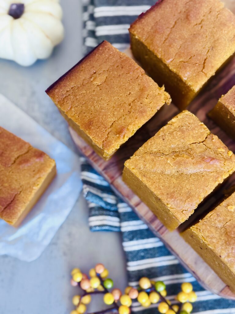 Pumpkin Butter Mochi