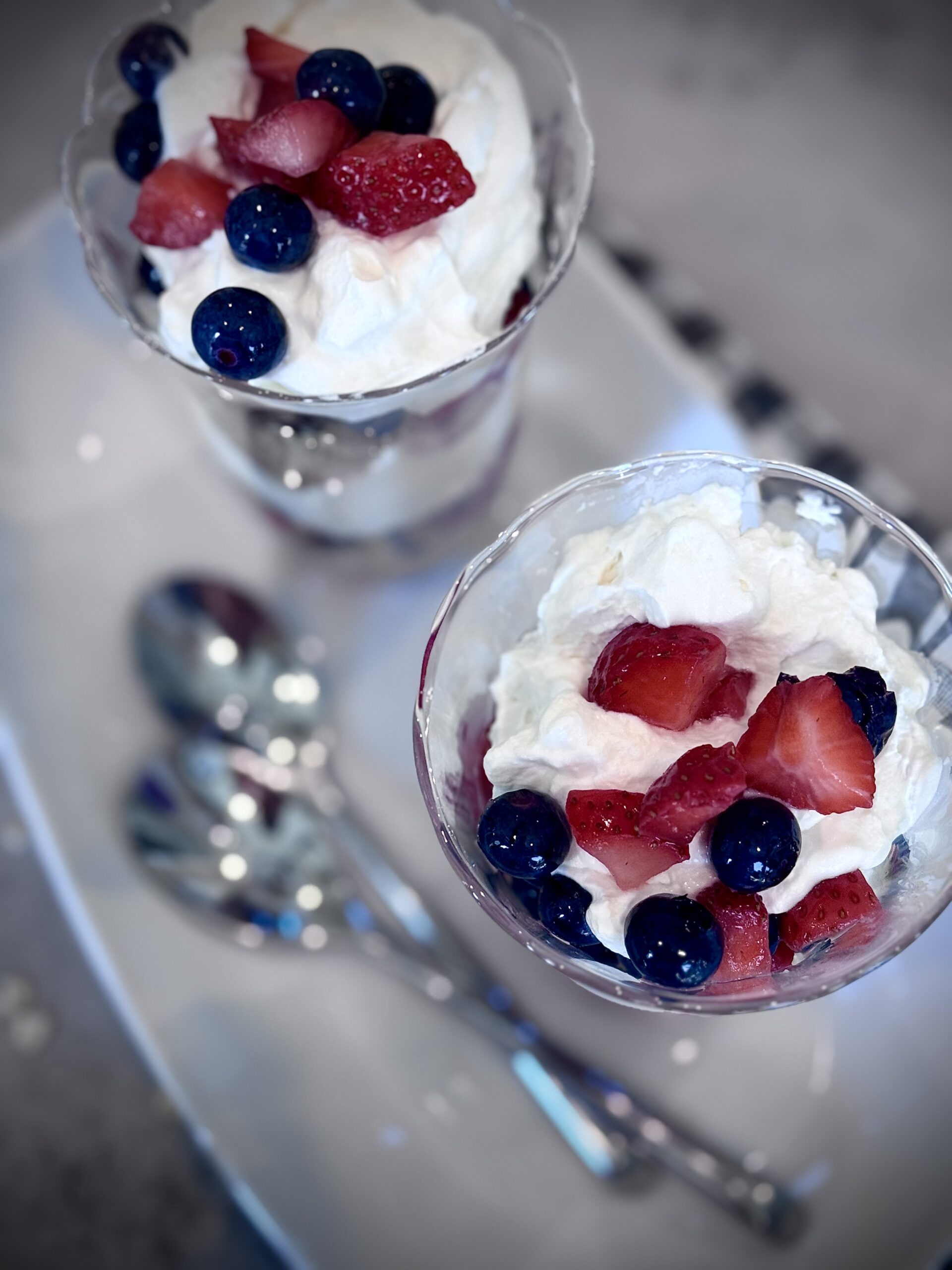 Oatmeal Parfait with Chantilly Cream