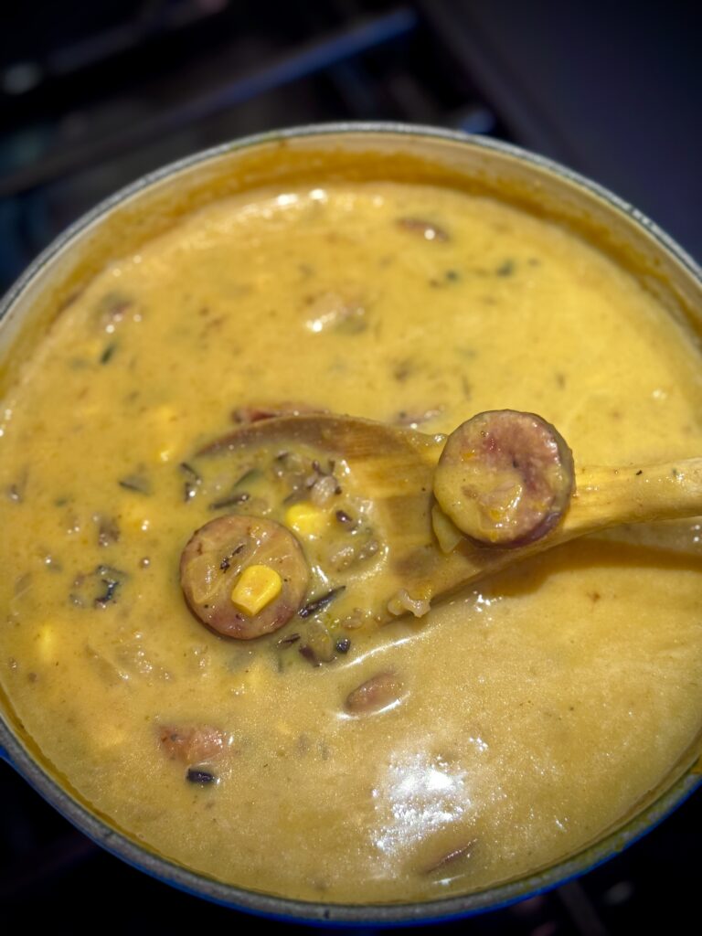 Butternut Squash and Sausage Soup