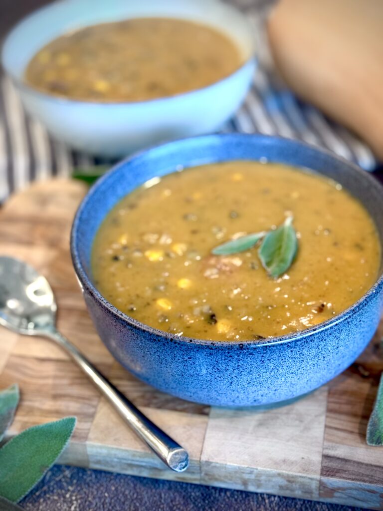 Butternut Squash and Sausage Soup