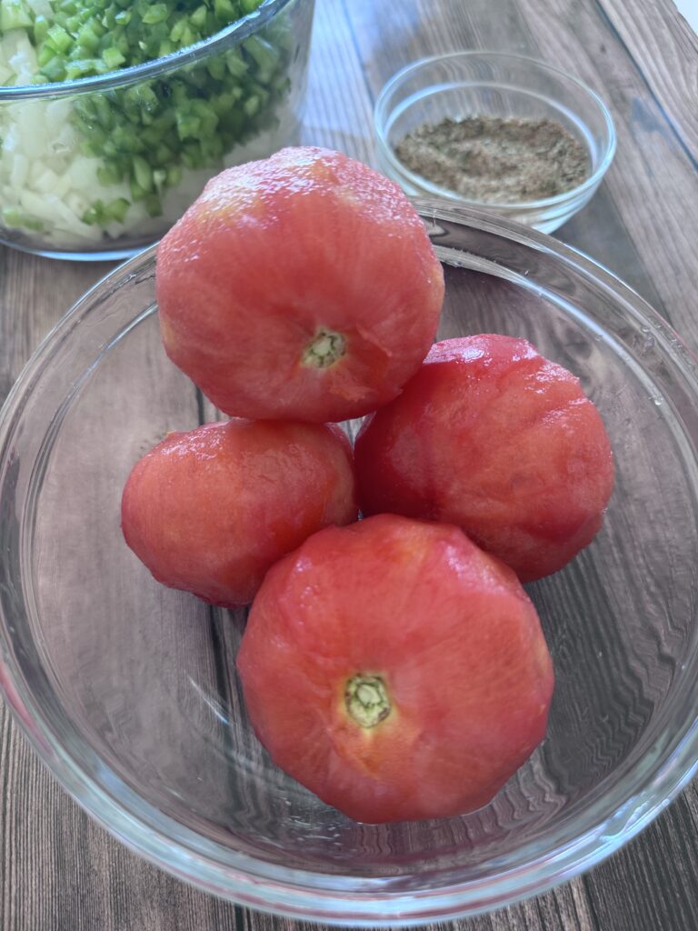 Use fresh tomatoes for Crawfish Jambalaya