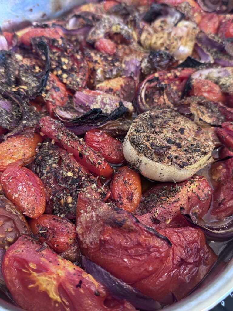 roasted tomatoes