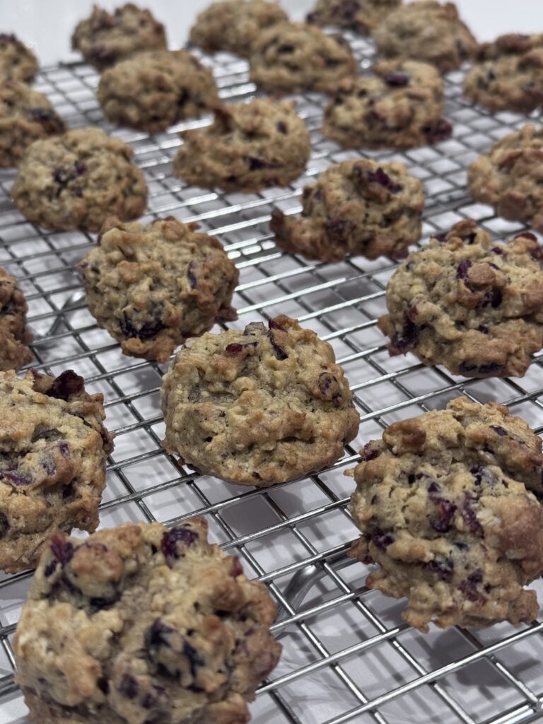 Bake for 12 minutes, or until the edges are lightly golden.