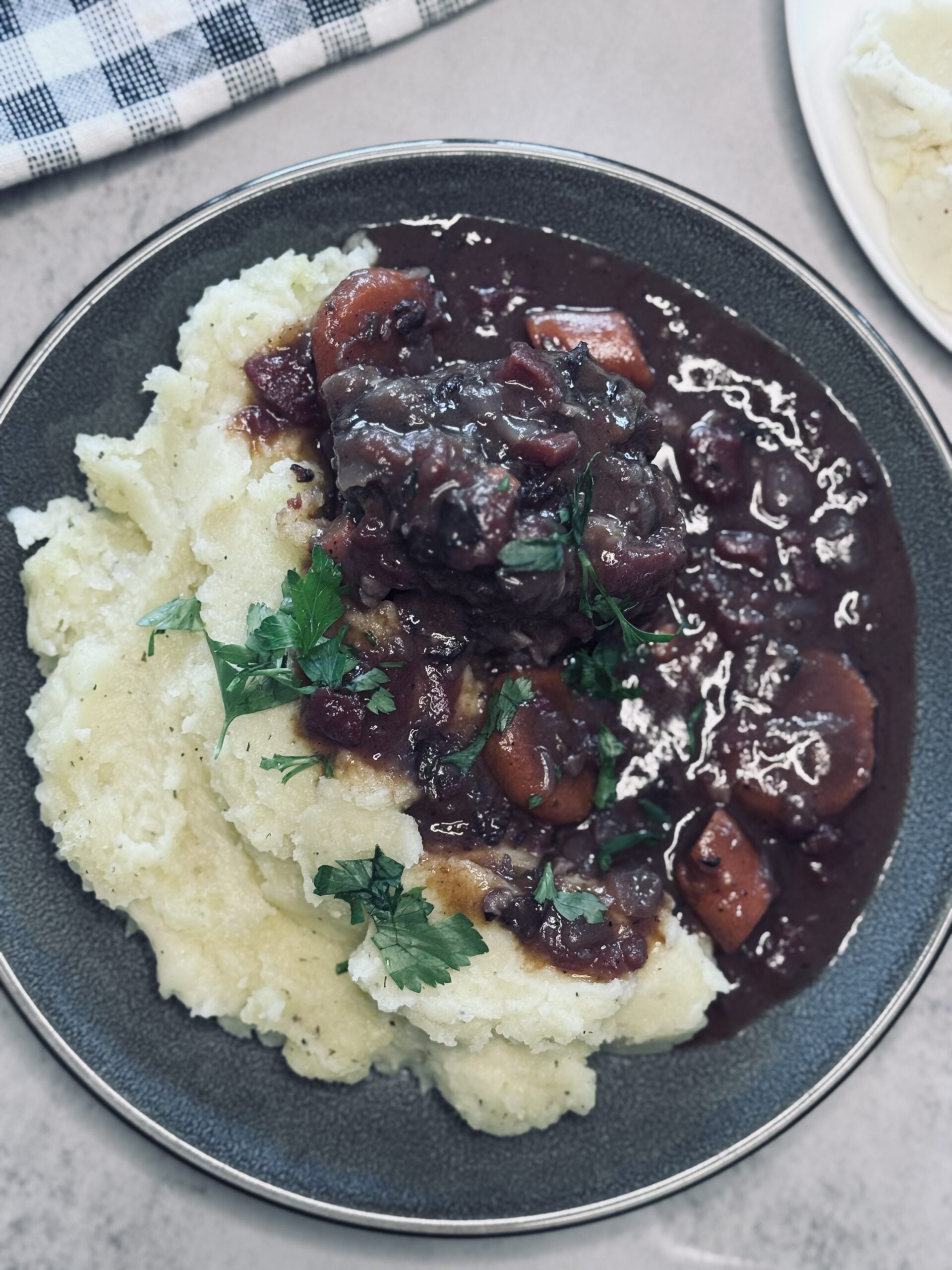 Braised short ribs