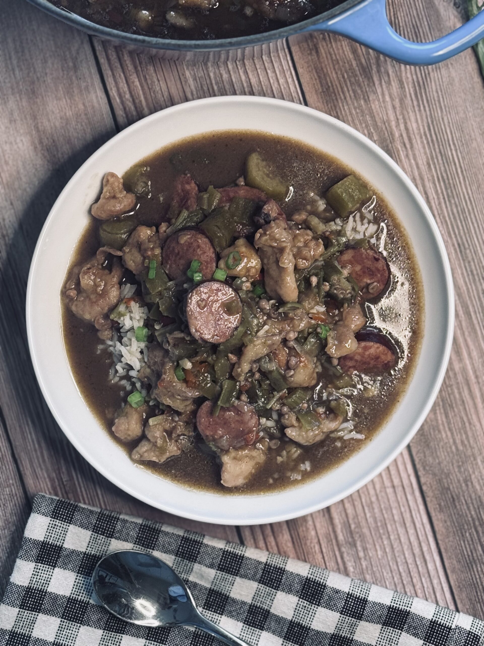 Chicken and Andouille Sausage Gumbo