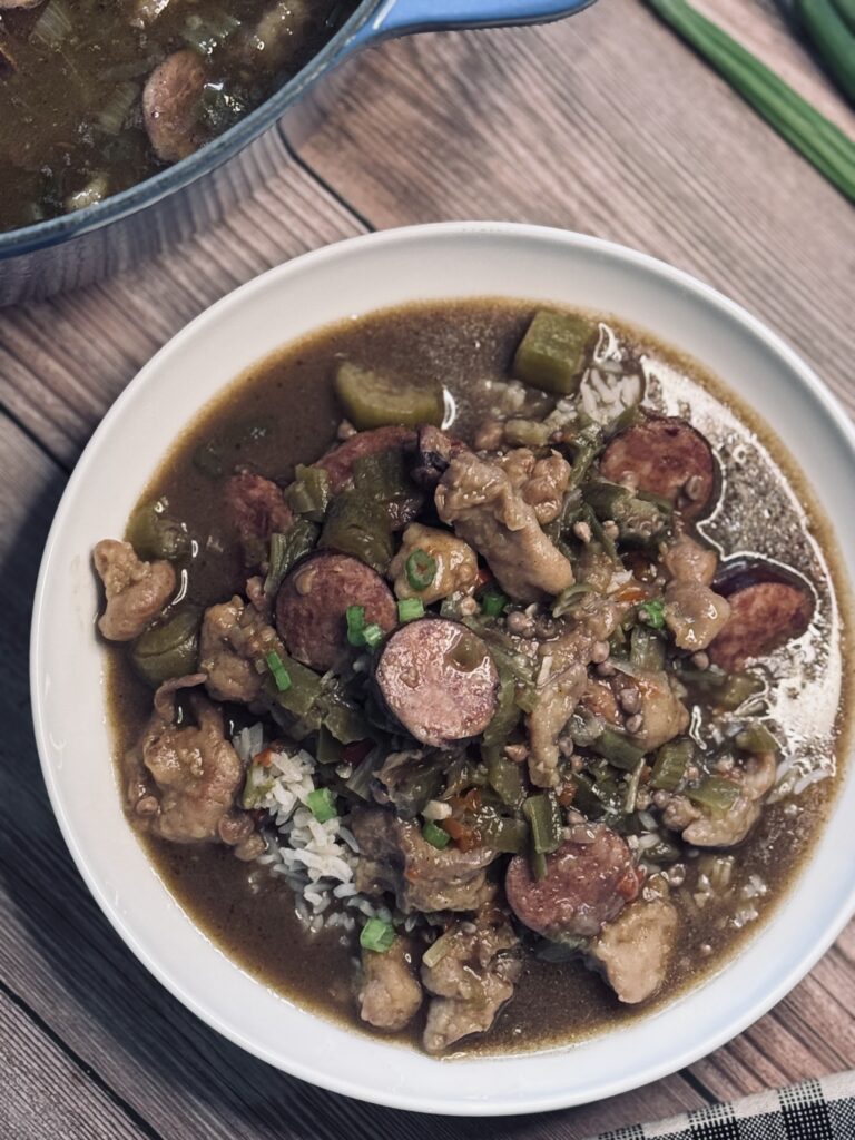 Chicken and Andouille Sausage Gumbo