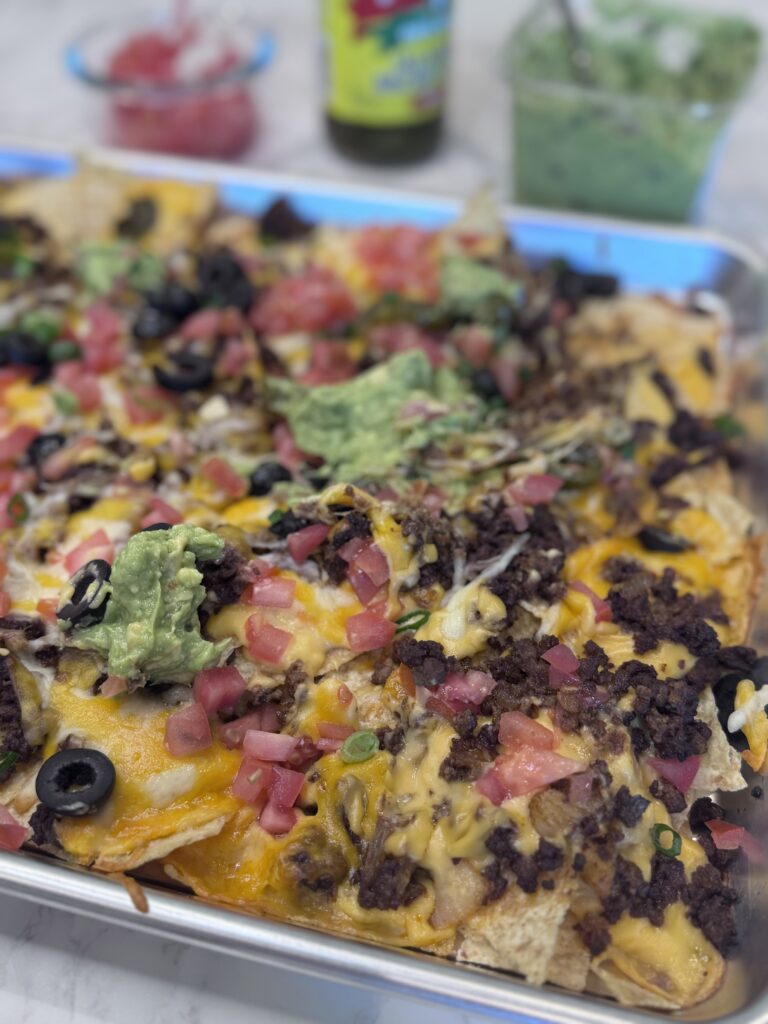 Loaded Sheet Pan Nachos