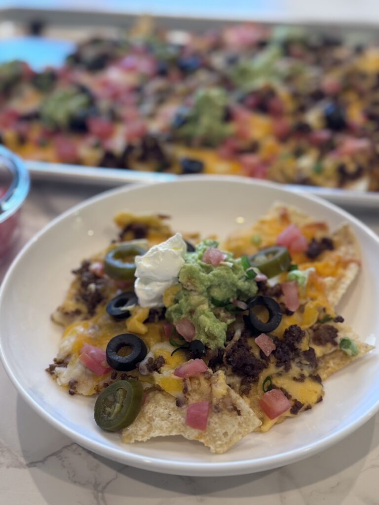 Loaded Sheet Pan Nachos