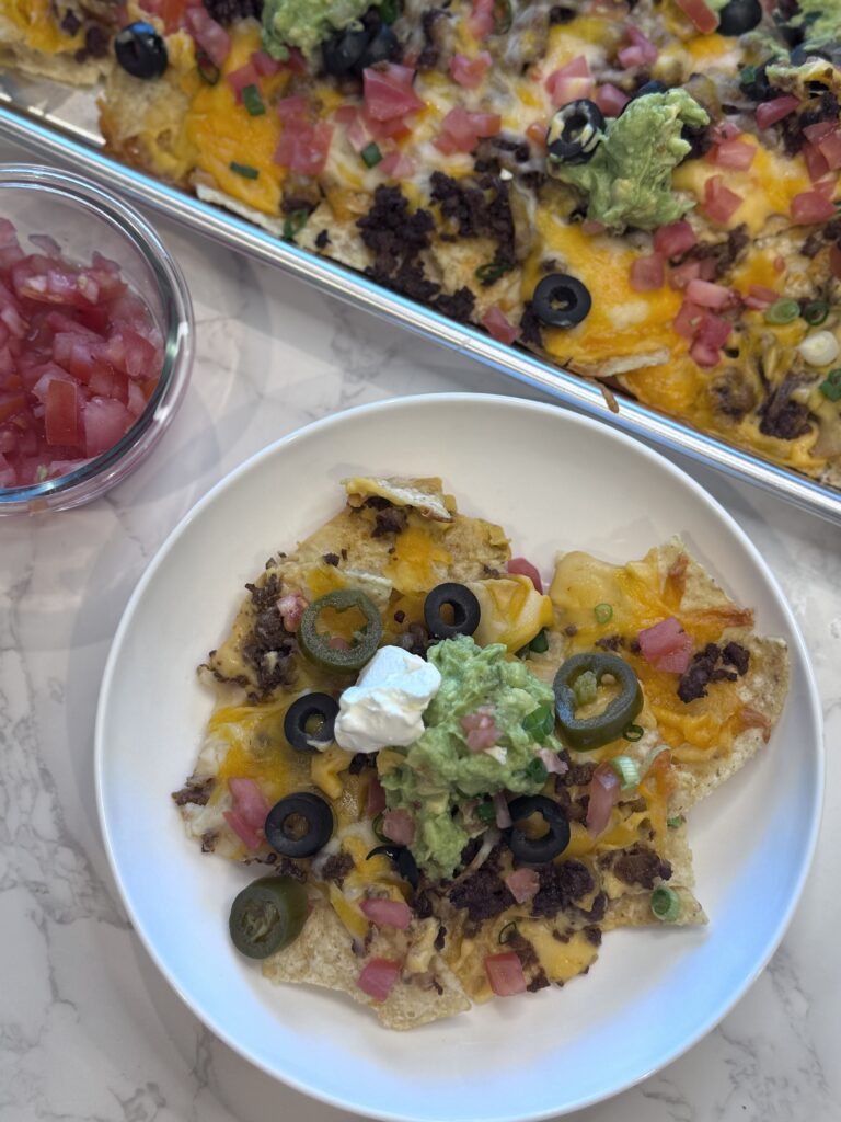 Loaded Sheet Pan Nachos