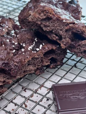 double chocolate focaccia