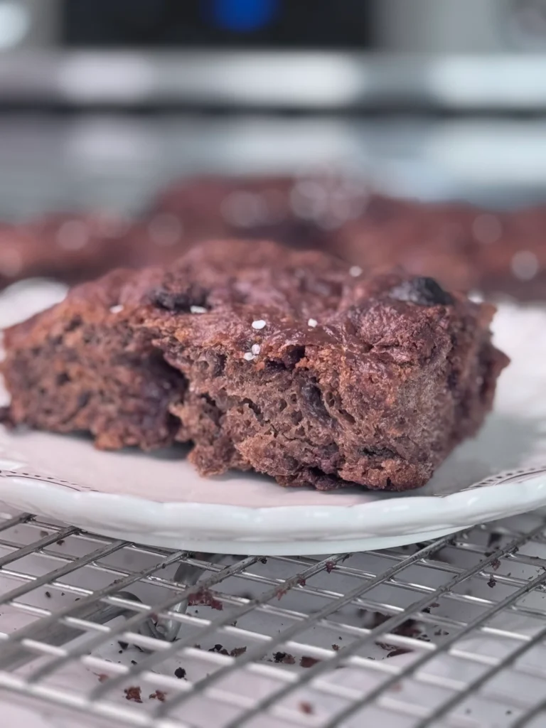 double chocolate focaccia