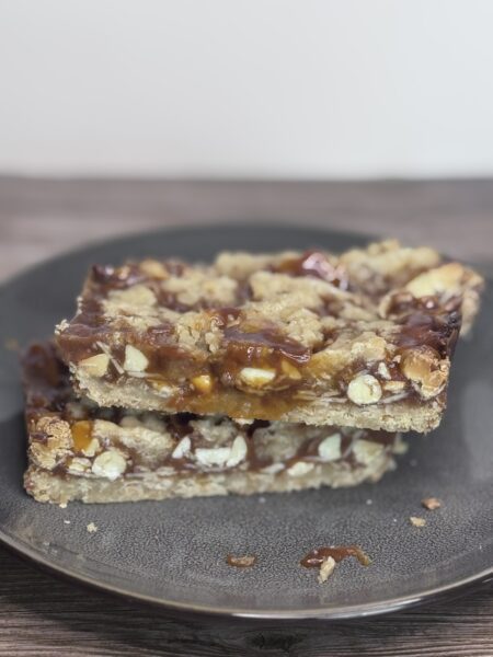 White Chocolate Almond Caramelitas