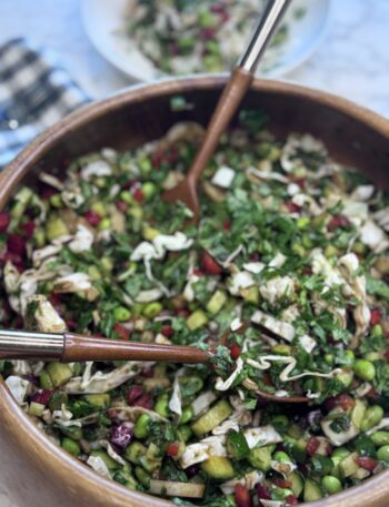 Edamame Cabbage Crunch Salad