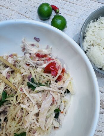 Chicken and Papaya Salad