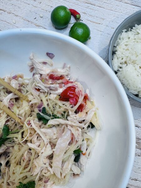 Chicken and Papaya Salad