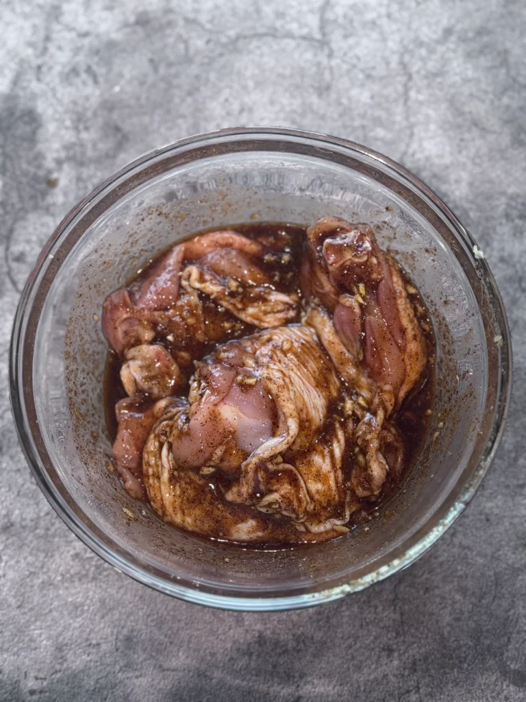 marinade the chicken