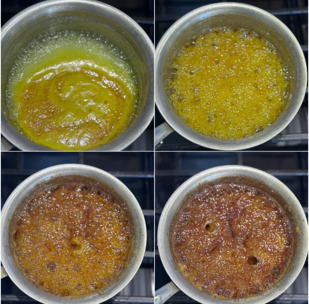 make the caramel