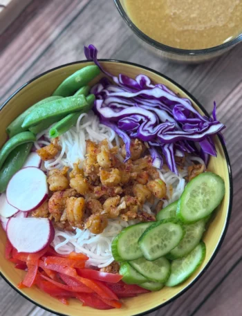 Crawfish Noodle Bowl