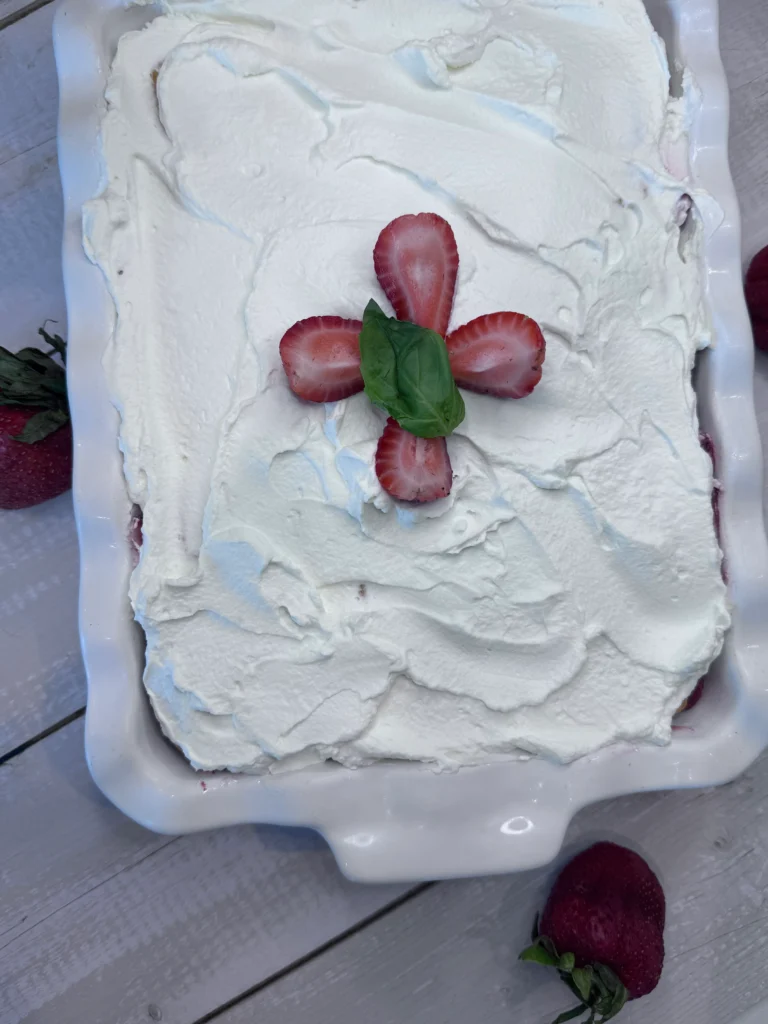 Strawberry Mascarpone Icebox Cake