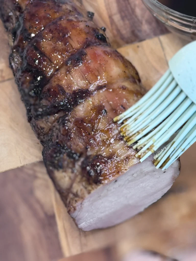 Maple Glazed pork loin