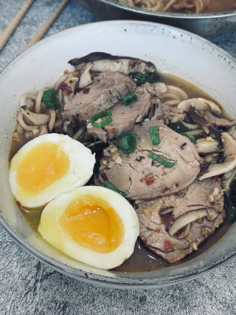 leftover pork ramen