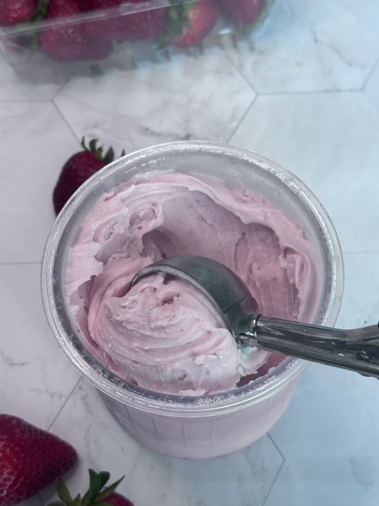 strawberry ice cream