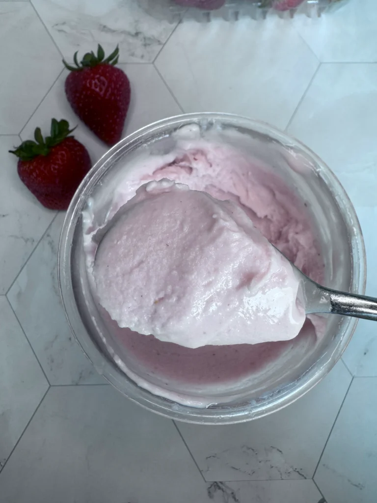strawberry ice cream