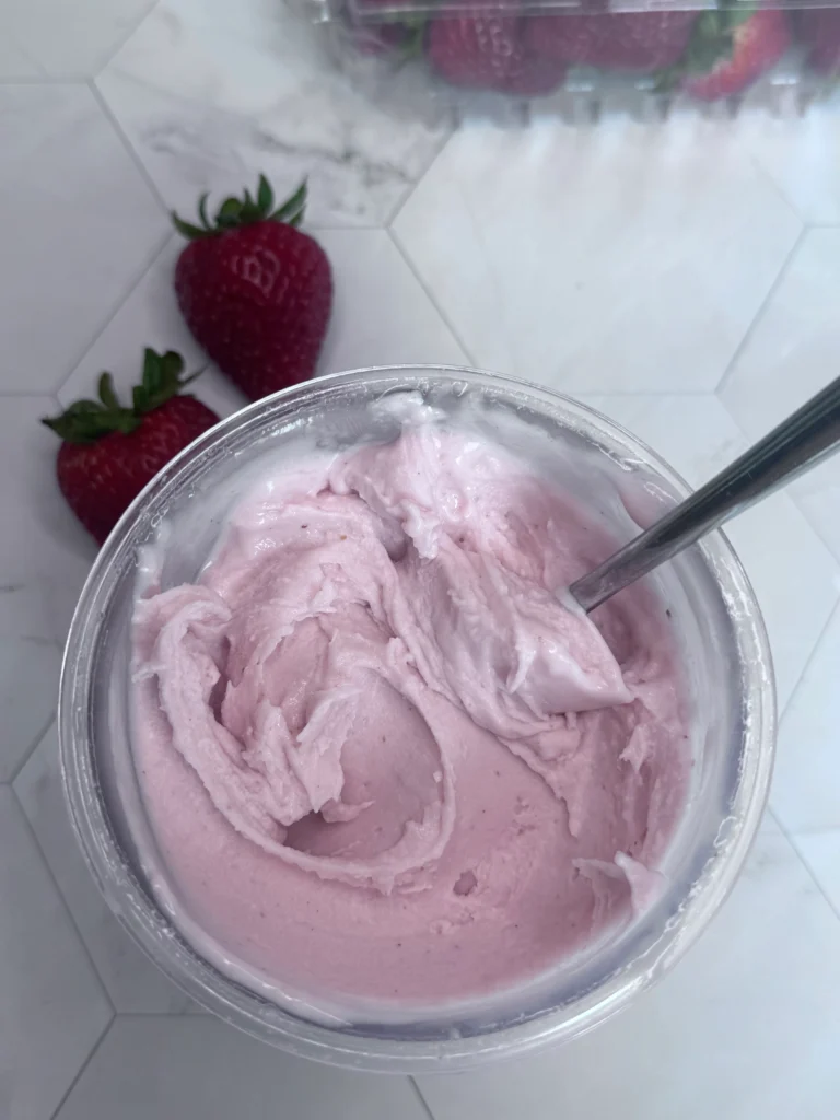 strawberry ice cream
