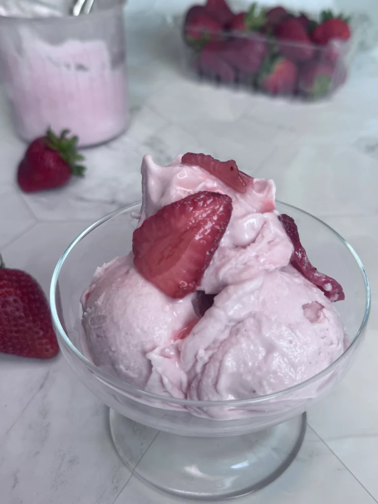 strawberry ice cream