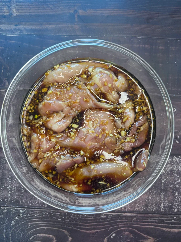 Marinade the chicken