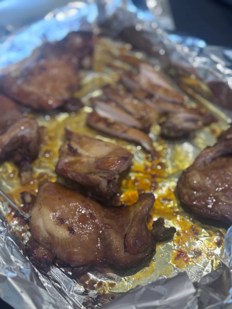Cook the chicken
