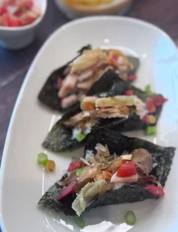 Korean Chicken Taco