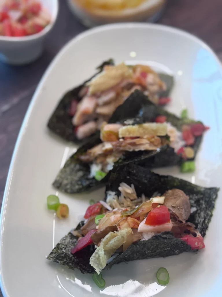 Korean Chicken Taco