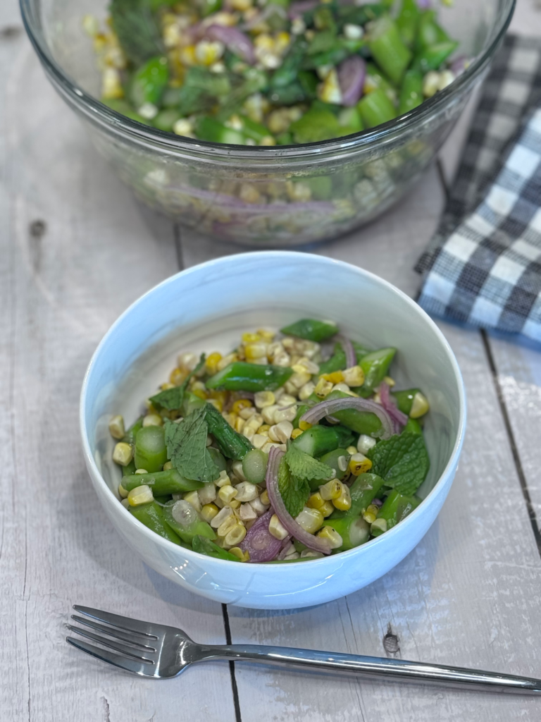 Corn and Asparagus Salad