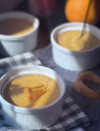 Pumpkin Orange Custard