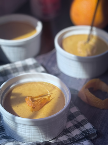 Pumpkin Orange Custard