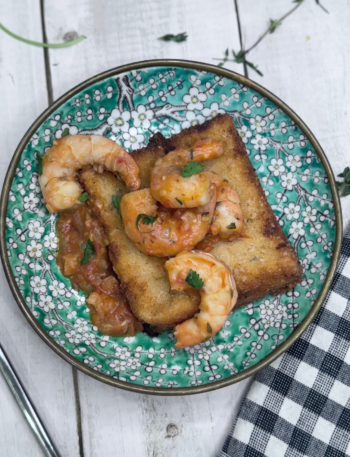 Shrimp and Cheese Grits Cakes