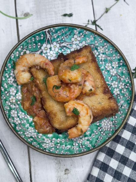 Shrimp and Cheese Grits Cakes