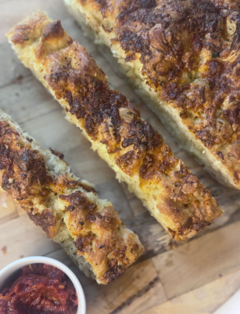 Cheese Stuffed Focaccia