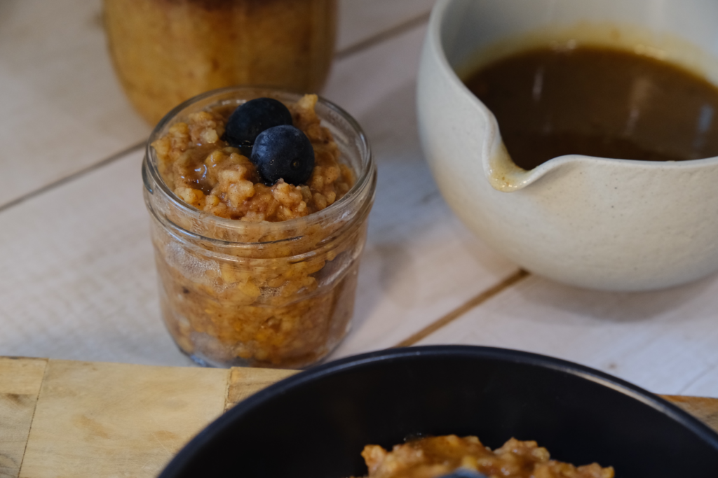 Sticky Toffee Overnight Oats