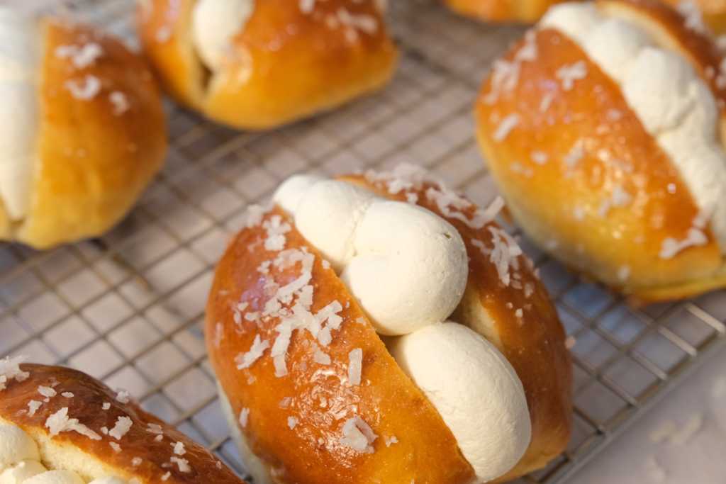 Jasmine Coconut Cream Buns